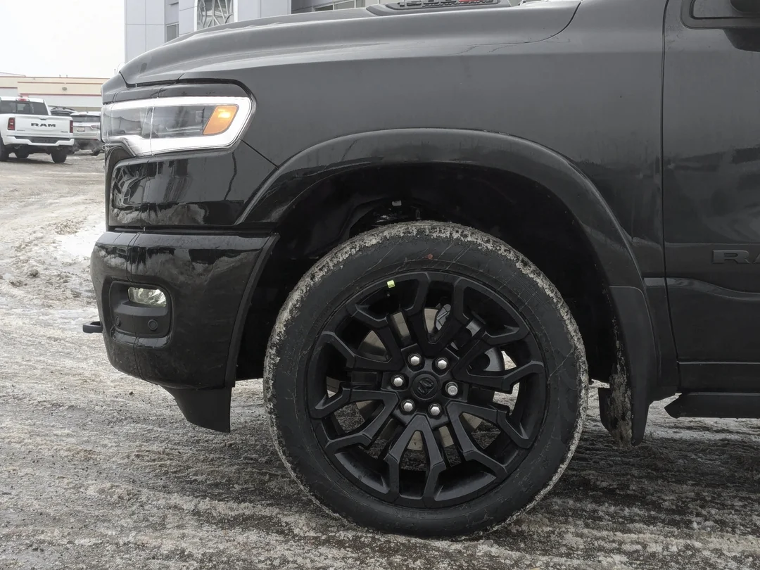 New 2026 Black RAM Limited - - Night Ed - Pano Sunroof - Hurricane HO Turbo - 14.4 Screen - Head-Up Display & More! image 9
