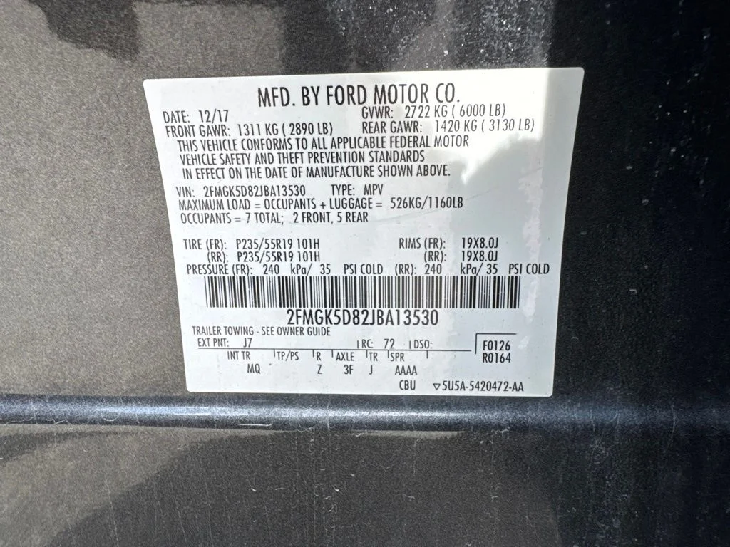 Used 2018 Magnetic Ford Limited image 14