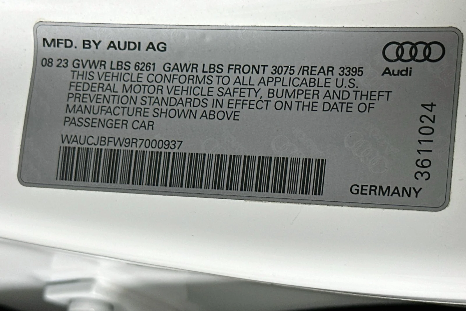 Used 2024 Ibis White Audi Premium Plus image 24