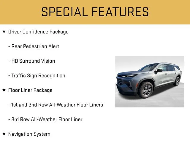 Used 2025 Sterling Gray Metallic Chevrolet LT image 12