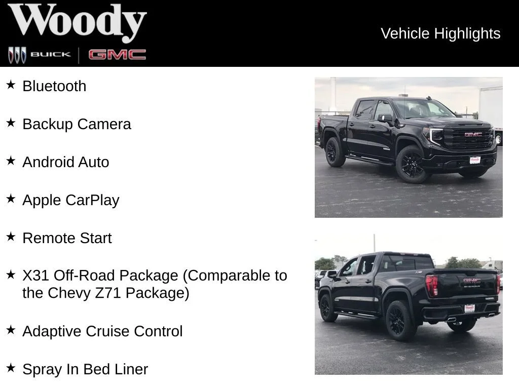 New 2026 Onyx Black GMC Elevation image 3