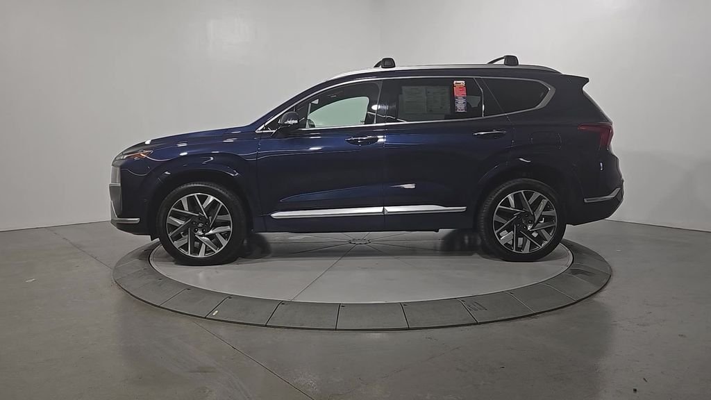Certified Used 2021 Blue Hyundai Calligraphy image 2