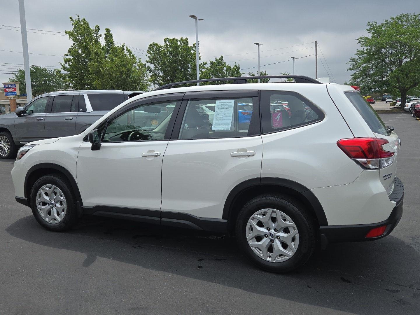 Used 2020 Crystal White Pearl Subaru Base image 4