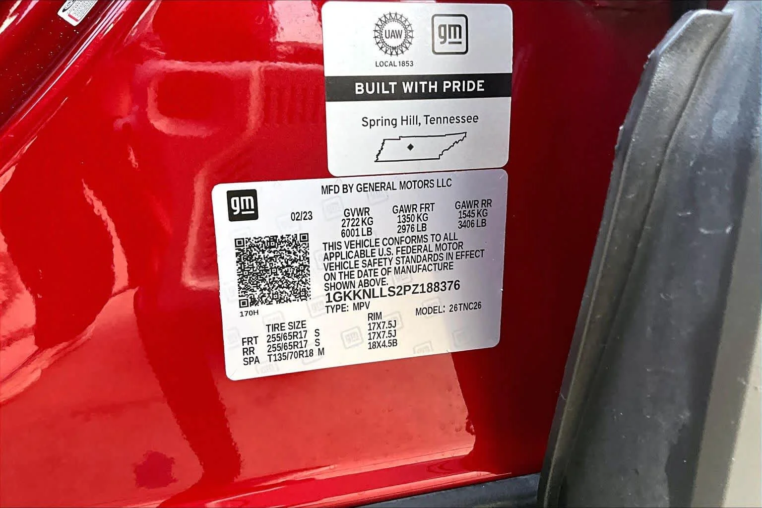 Used 2023 VOLCANIC RED TINCOAT GMC AT4 image 72