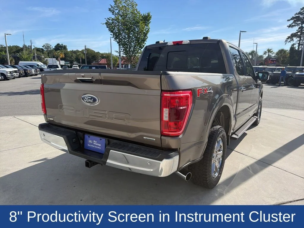 Certified Used 2021 Stone Gray Metallic Ford XLT image 9