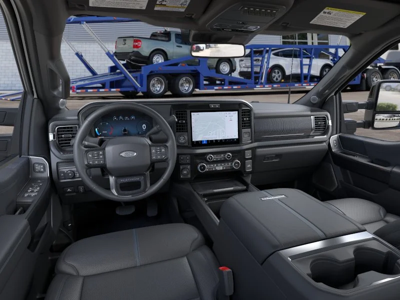 New 2026 Star White Metallic Tri-Coat Ford F-350® Platinum® image 9