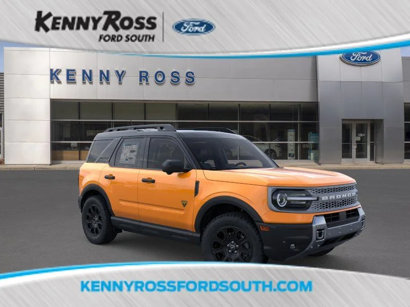 New 2026 Orange Fury Metallic Tri-Coat Ford Badlands® image 1