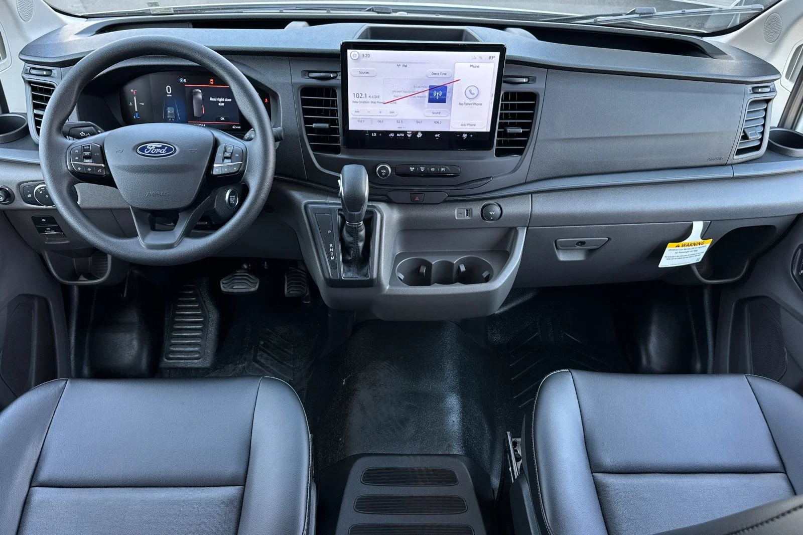 New 2026 Oxford White Ford Cargo Van image 12