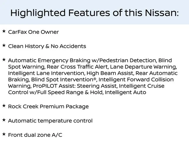 Certified Used 2026 Gray Nissan Rock Creek image 1