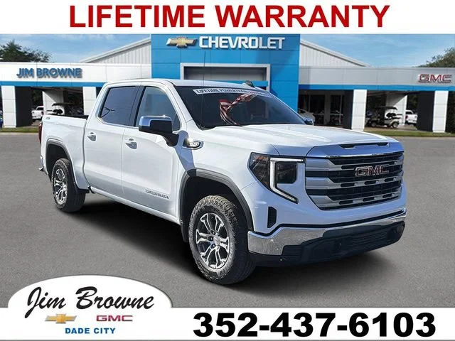 New 2026 Summit White GMC SLE image 1