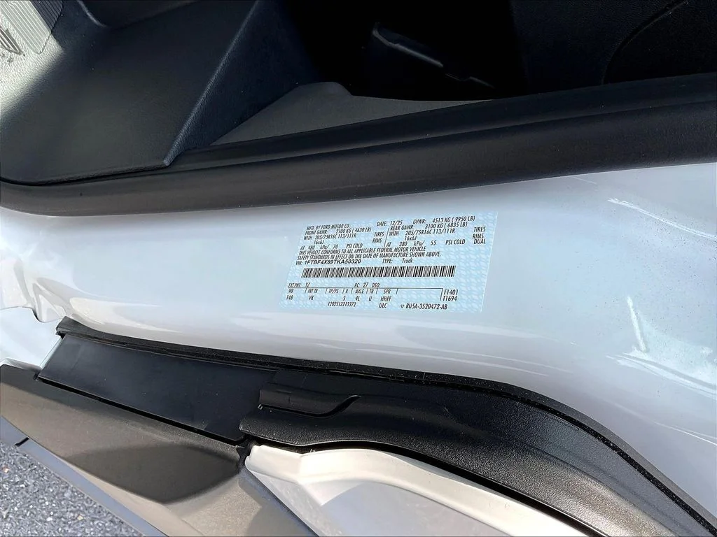 New 2026 Oxford White Ford Cargo Van image 8