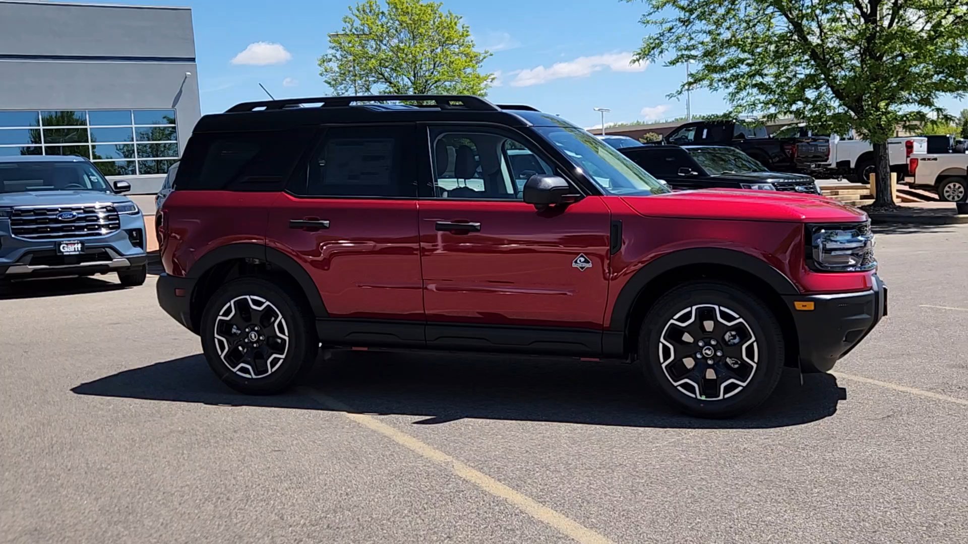 New 2026 Ruby Red Metallic Tinted Clearcoat Ford Outer Banks image 9