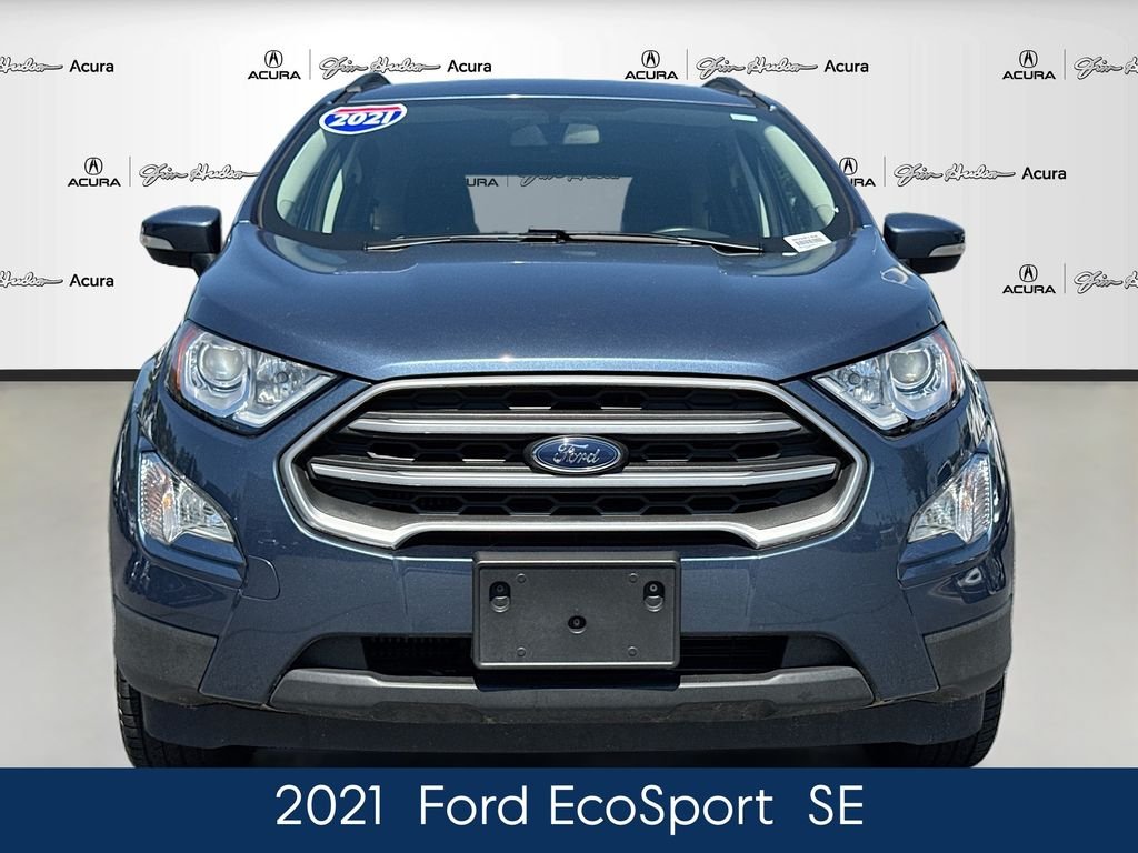 Used 2021 Blue Ford SE image 4
