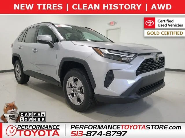 Certified Used 2023 Silver Sky Metallic Toyota XLE image 1