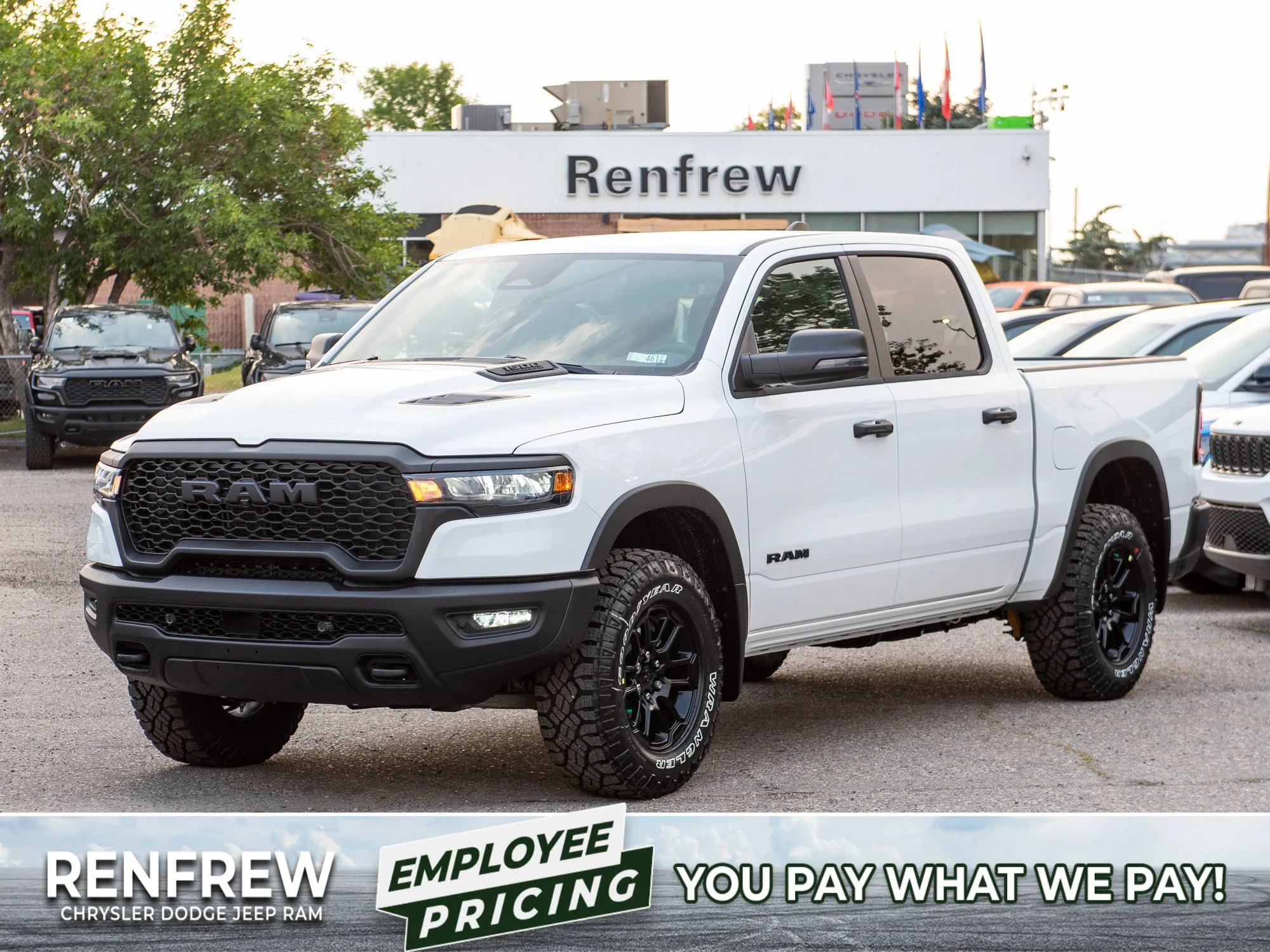 New 2026 White RAM Rebel* image 1