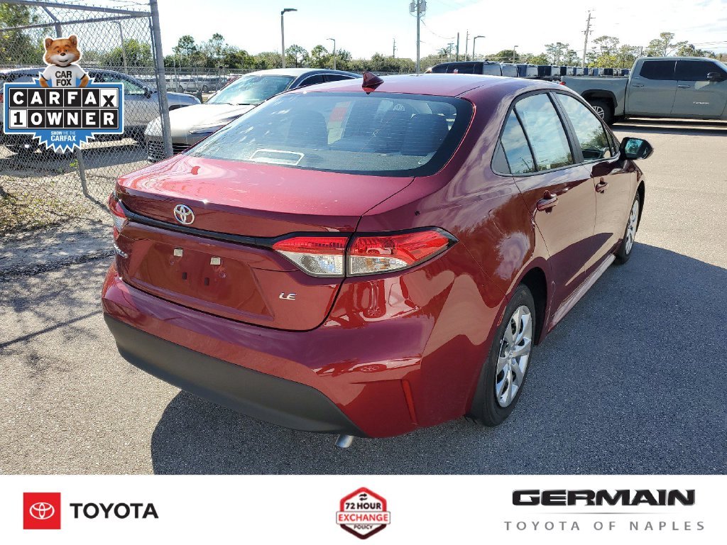 Certified Used 2025 Red Toyota LE image 9