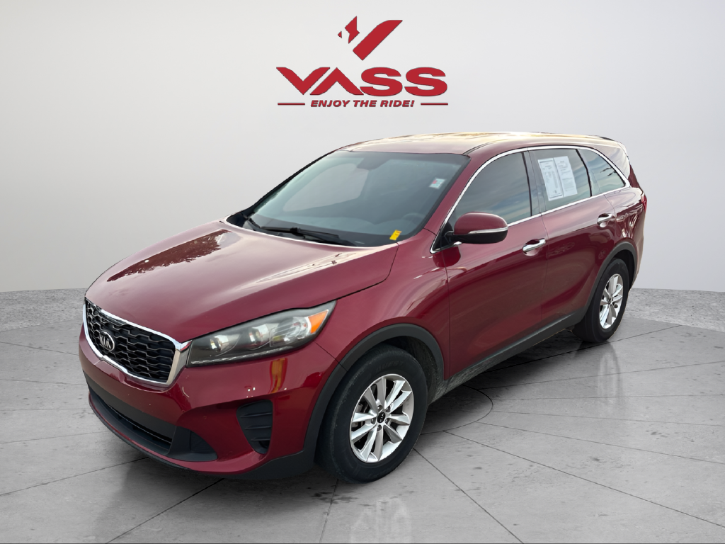Used 2020 Red Kia LX image 1
