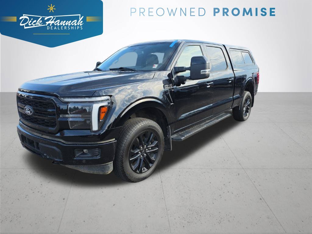 Certified Used 2025 Black Ford Lariat image 1