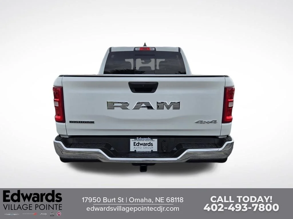 New 2026 Bright White Clear-Coat Exterior Paint RAM Big Horn image 4