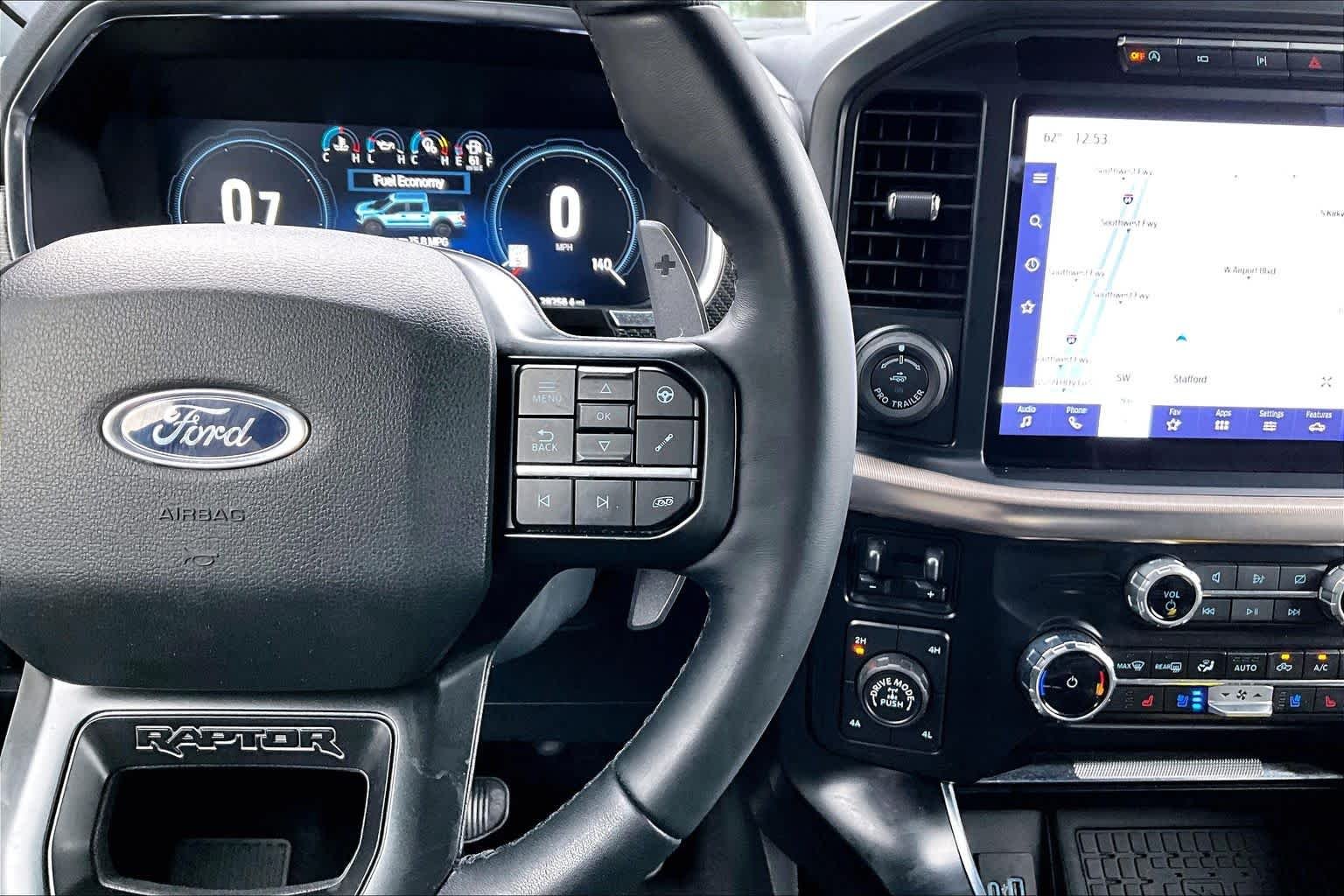 Used 2023 Azure Gray Metallic Tri-Coat Ford Raptor image 25