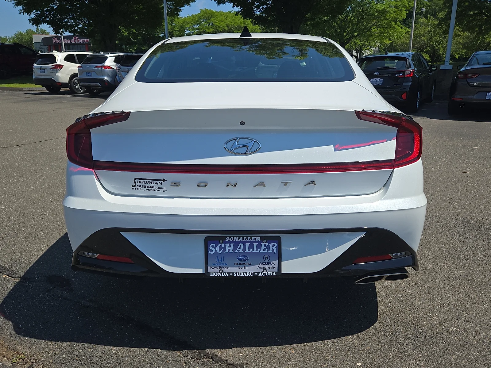 Used 2021 Quartz White - WW8 Hyundai SEL image 5