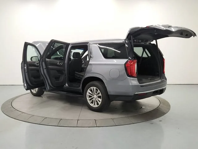 Used 2021 SATIN STEEL METALLIC GMC SLT image 13
