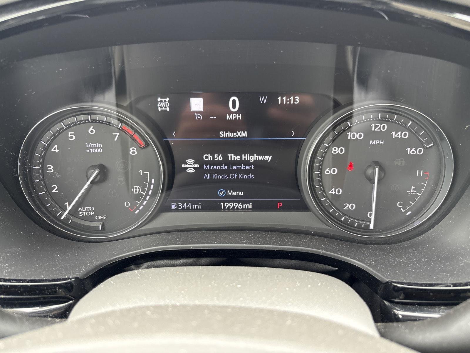 Used 2025 Crystal White Tricoat Cadillac AWD Premium Luxury image 14
