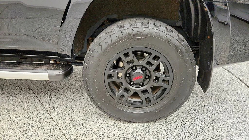 Used 2020 Midnight Black Metallic Toyota TRD Pro 4WD w/ Running Boards image 9