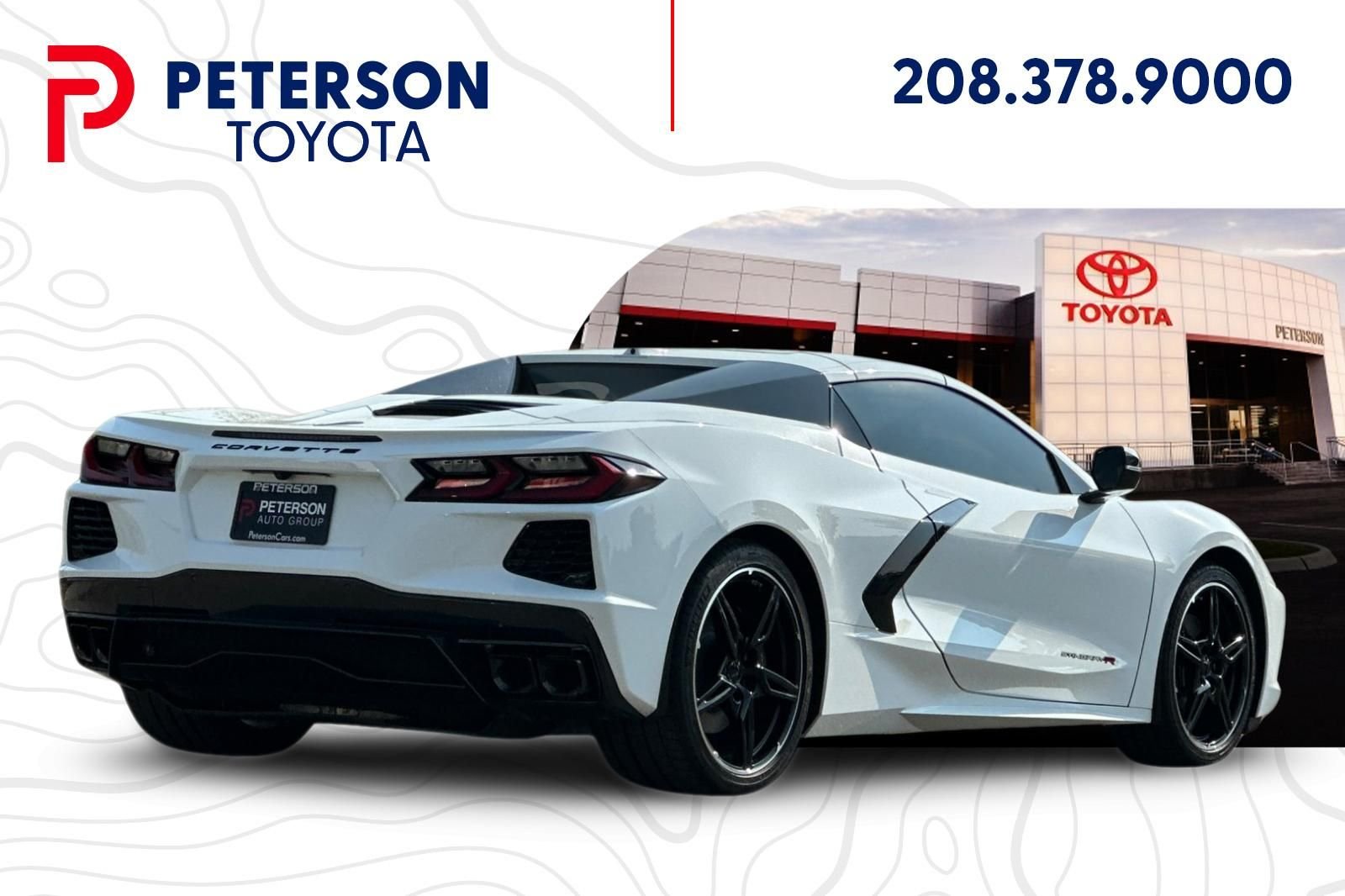 Used 2025 White Chevrolet Stingray image 3