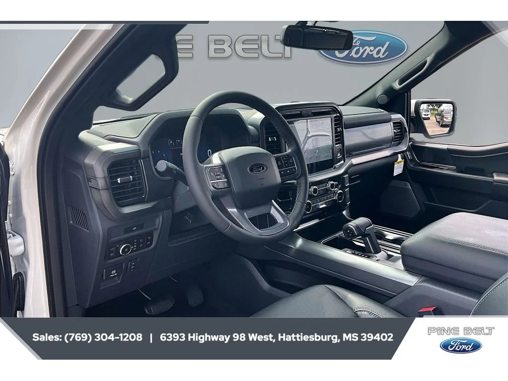 New 2026 Star White Metallic Tri-Coat Ford Lariat® image 13