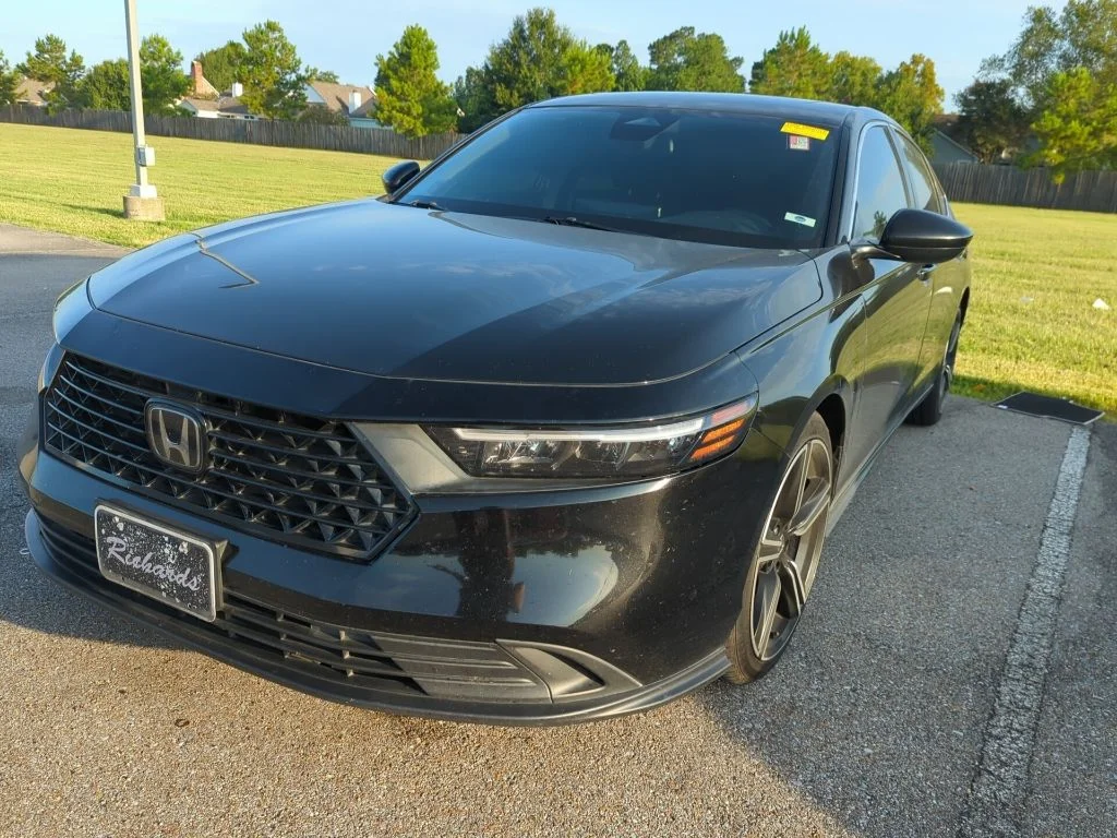 Used 2024 Crystal Black Pearl Honda Sport image 1