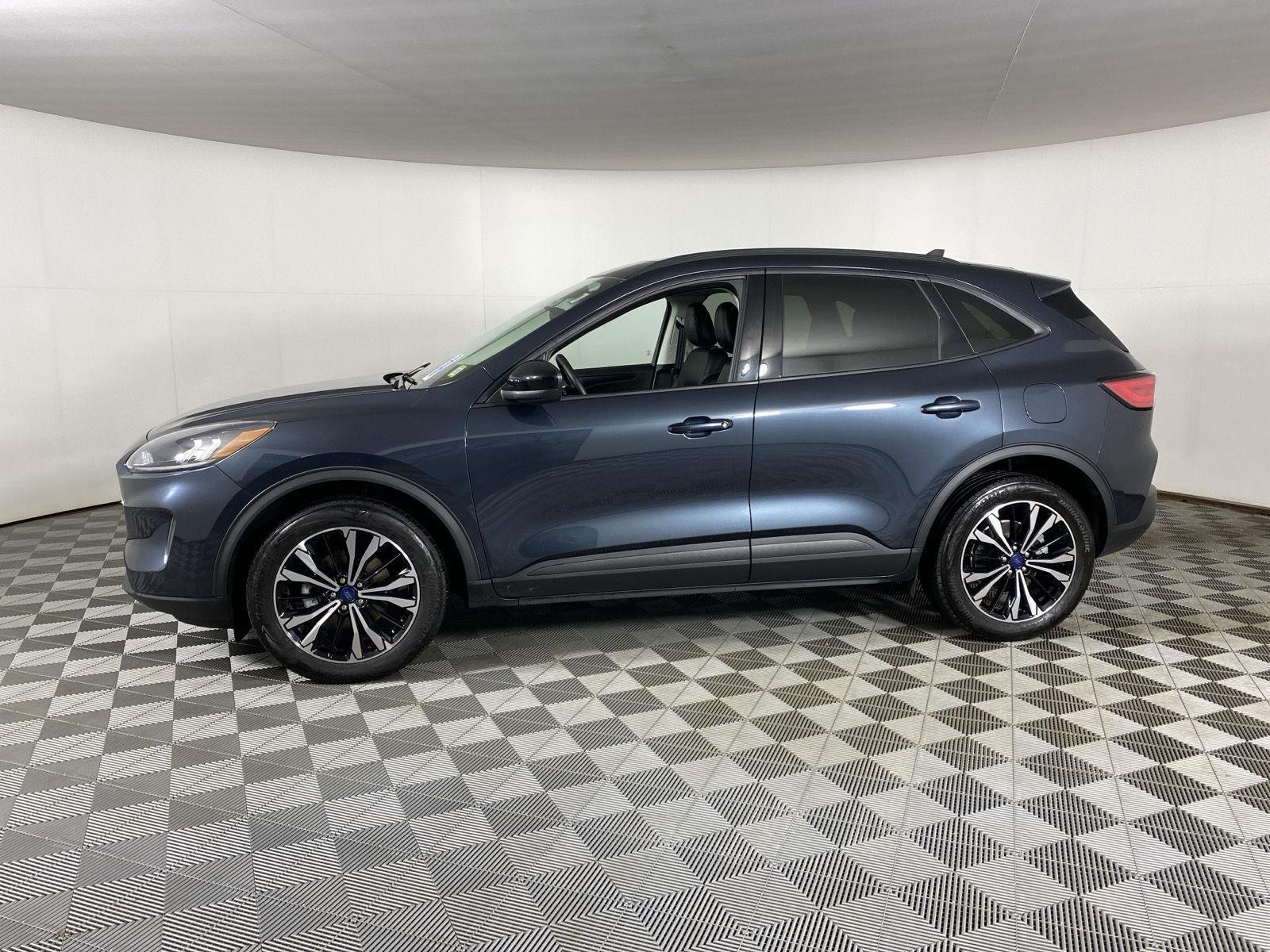 Used 2022 Stone Blue Metallic Ford SEL image 7
