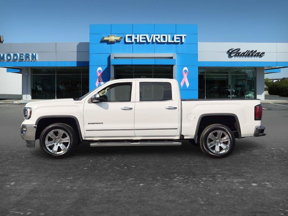 Used 2018 Summit White GMC SLT image 2