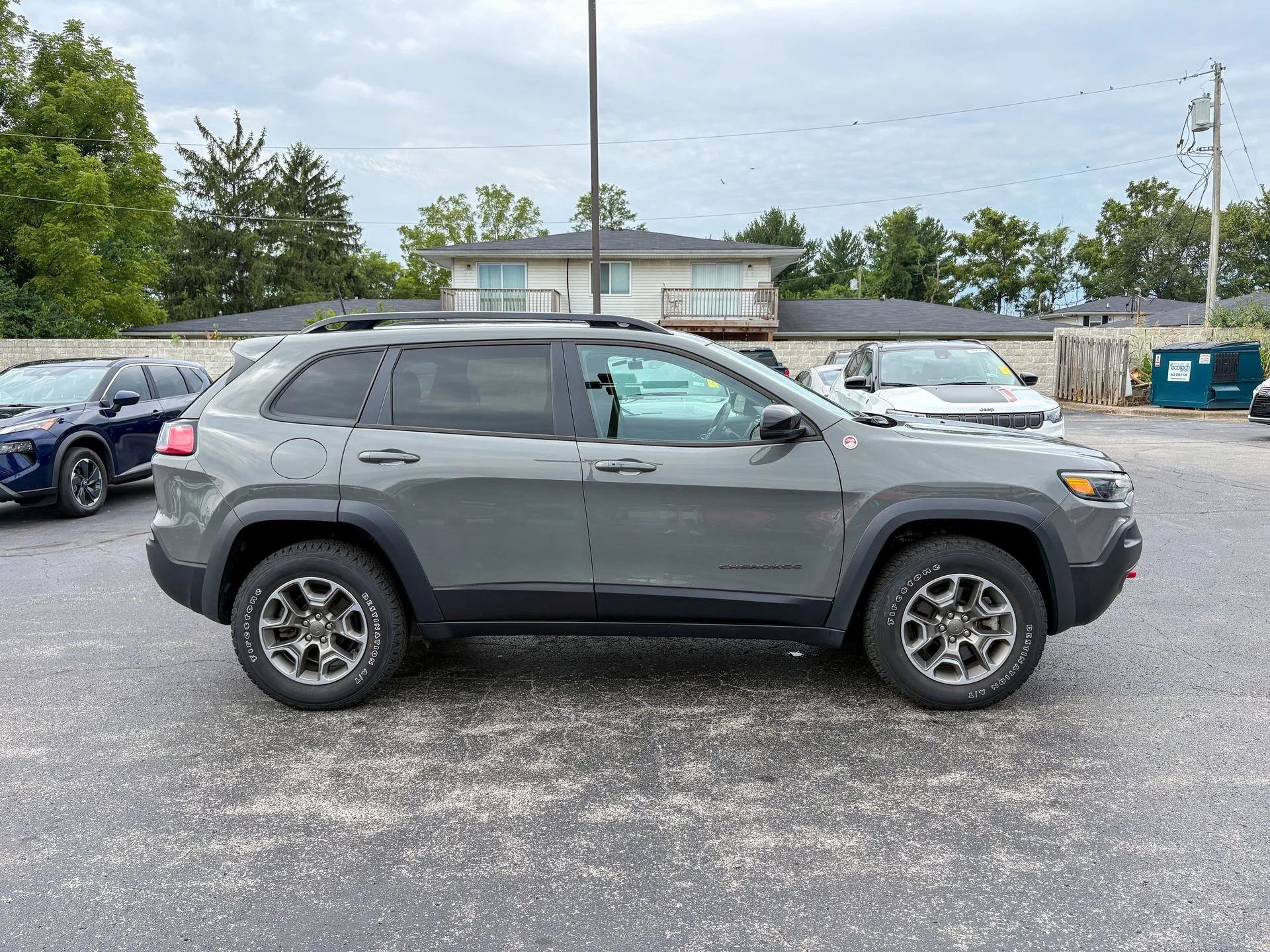Used 2022 Gray Jeep Trailhawk image 14