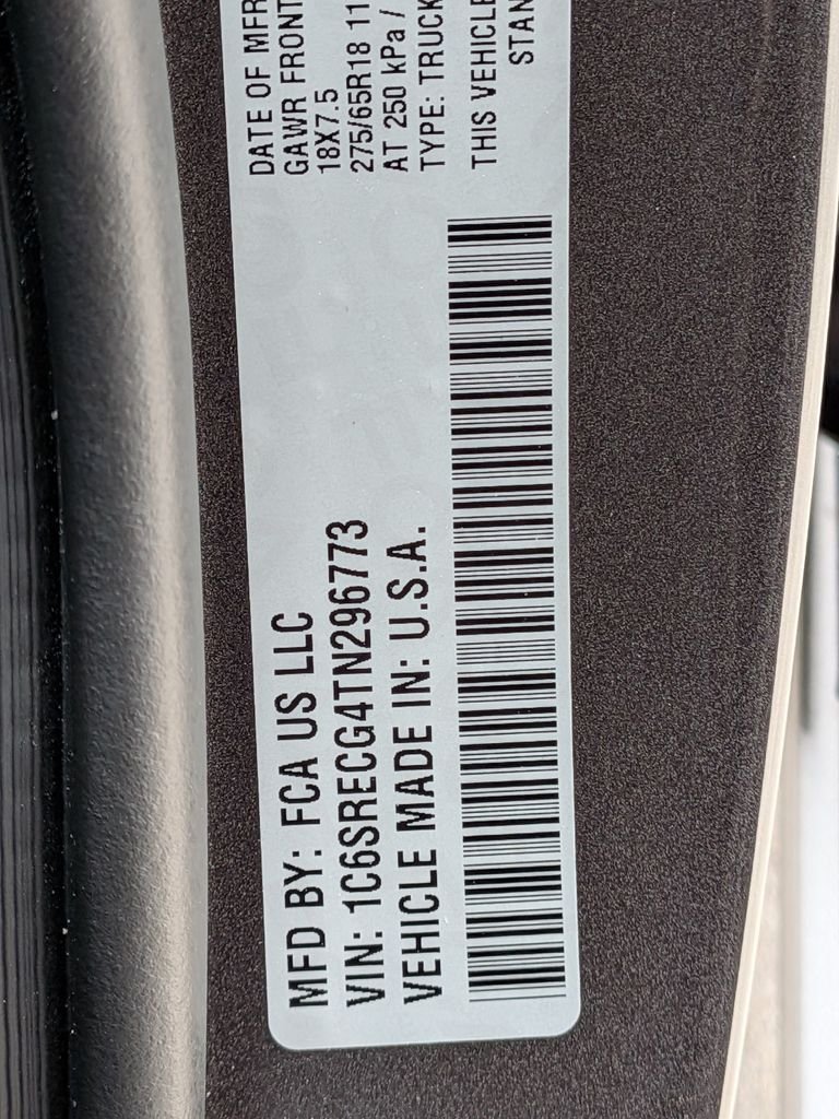 New 2026 Granite Crystal Metallic Clearcoat RAM Tradesman image 27