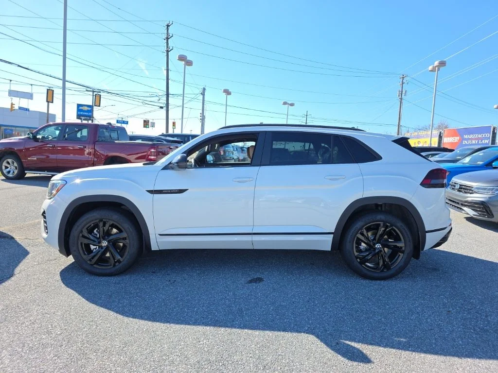 New 2026 Opal White Pearl Volkswagen 2.0T SEL R-Line Black image 8