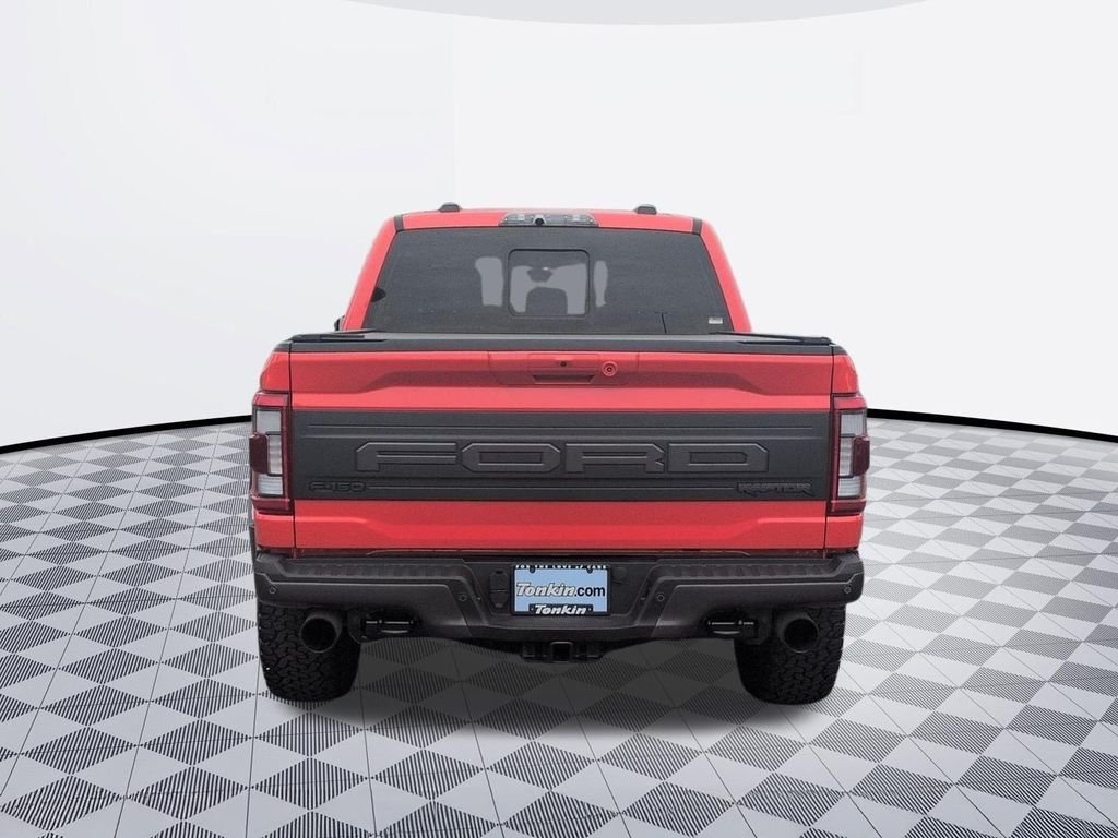 Used 2022 Orange Metallic Ford Raptor image 3