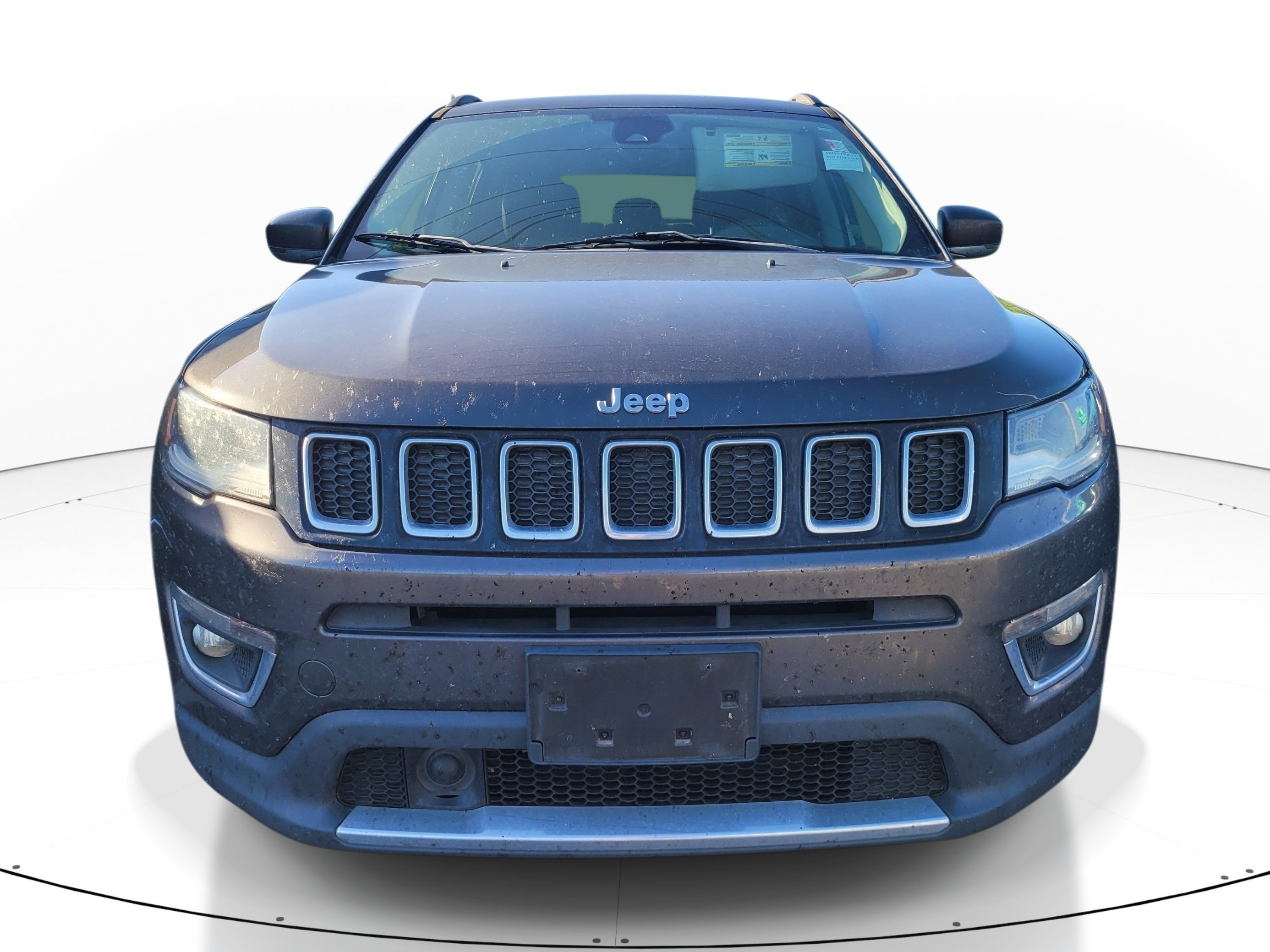 Used 2018 Granite Crystal Metallic Clearcoat Jeep Limited image 2