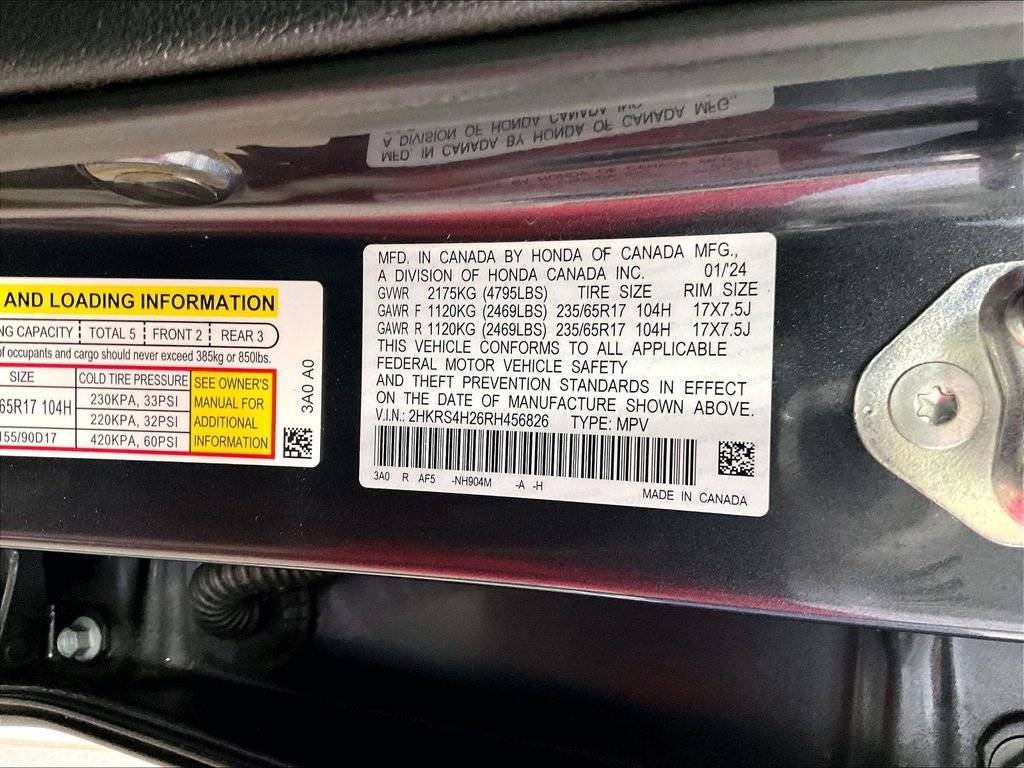 Used 2024 Gray Metallic Honda LX image 34