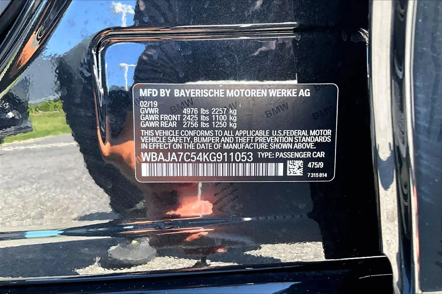 Used 2019 Black Sapphire Metallic BMW 530i xDrive image 36