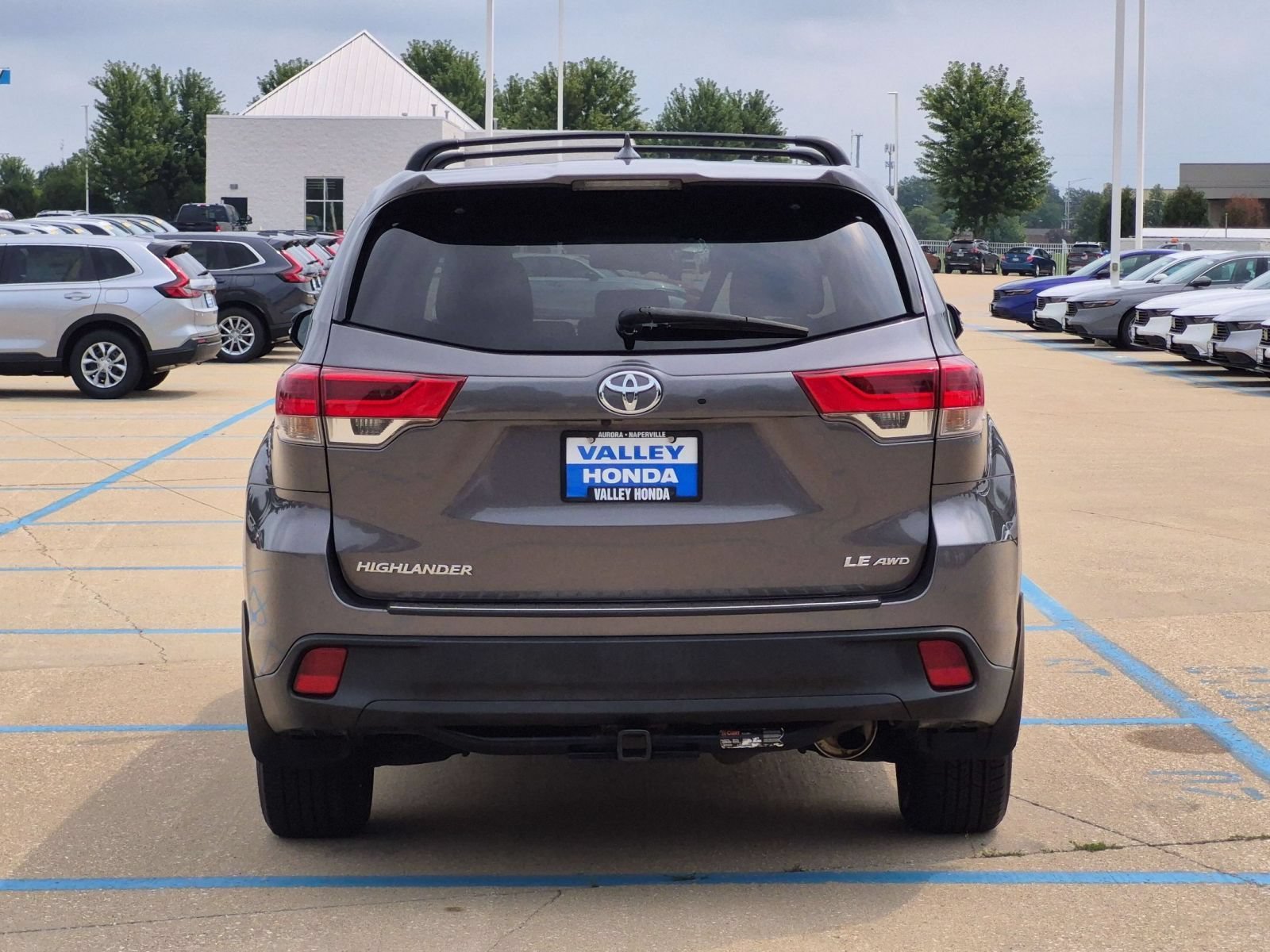 Used 2019 Predawn Gray Mica Toyota LE Plus AWD image 7