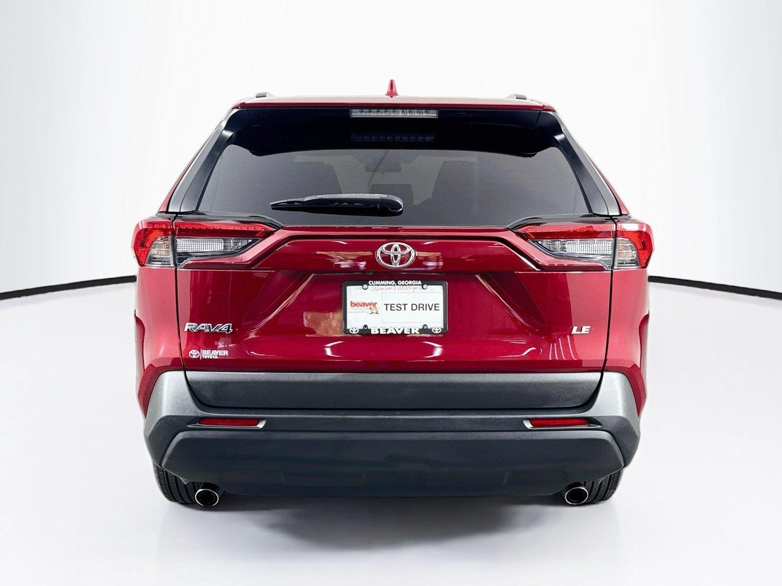 Used 2021 Ruby Flare Pearl Toyota LE image 10