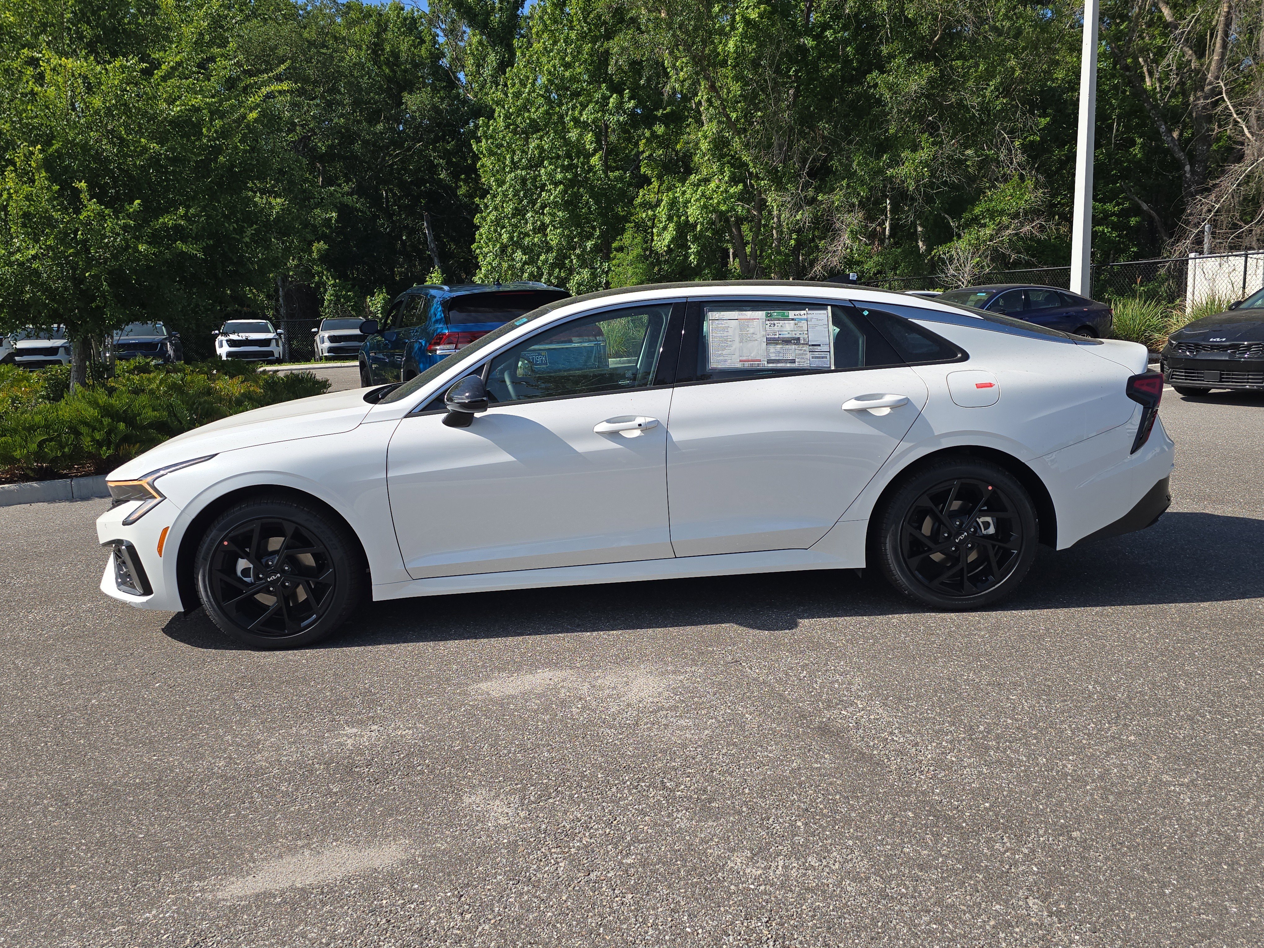 New 2026 Snow White Pearl Kia GT-Line FWD image 5
