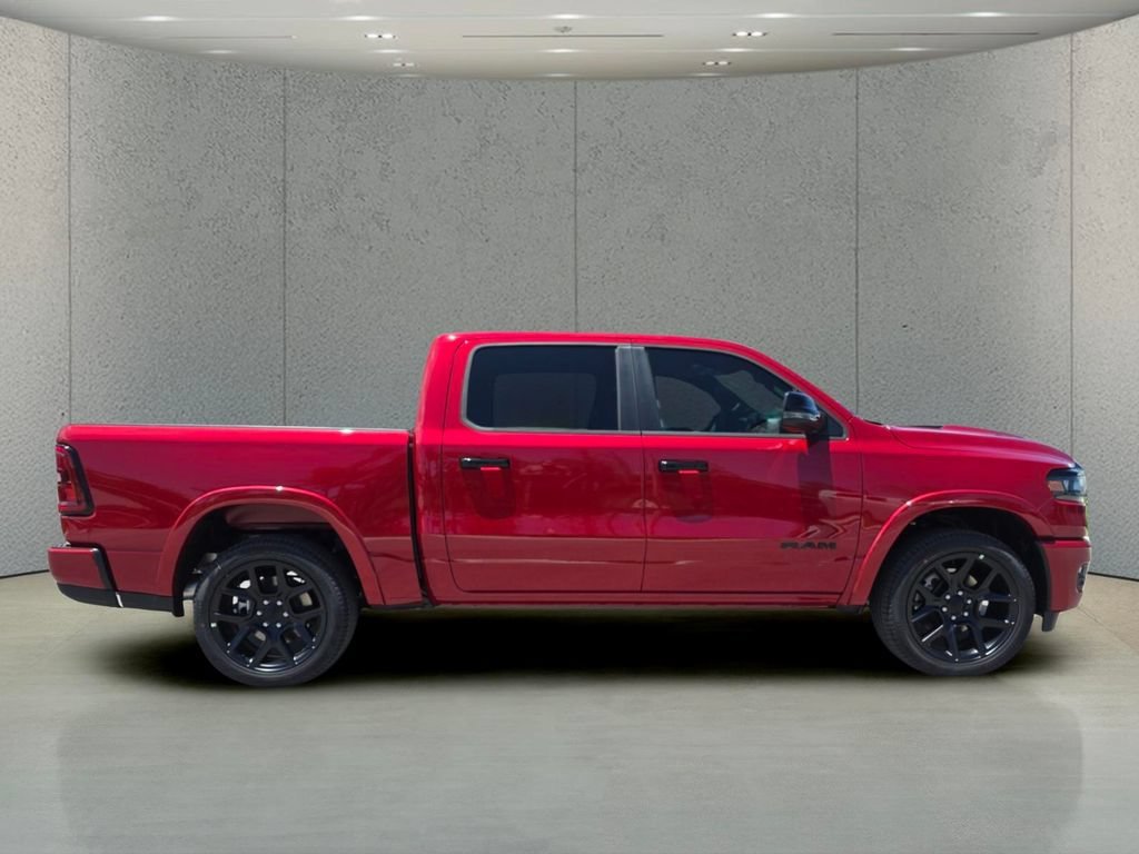 New 2026 Molten Red Pearl-Coat Exterior Paint RAM Laramie image 3