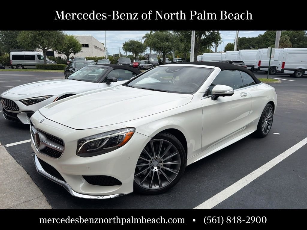 Used 2017 White Mercedes-Benz S 550 image 1