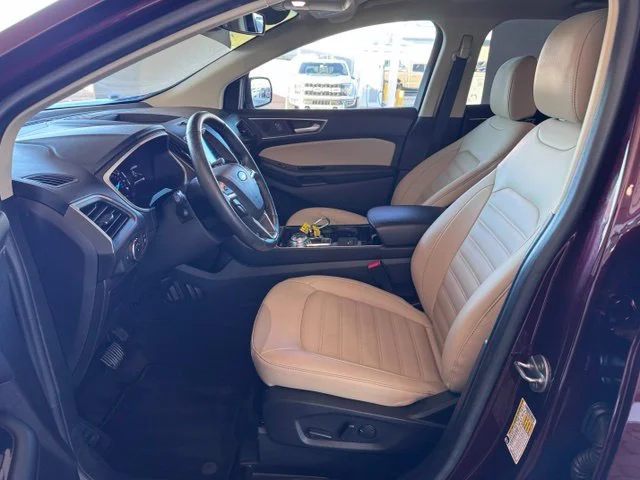 Certified Used 2020 Burgundy Ford SEL image 9