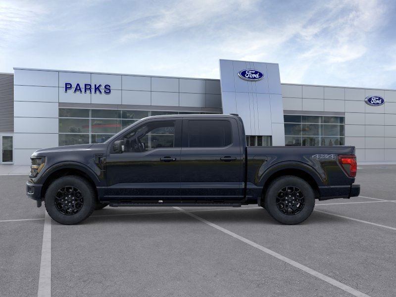New 2026 Agate Black Metallic Ford XLT image 3