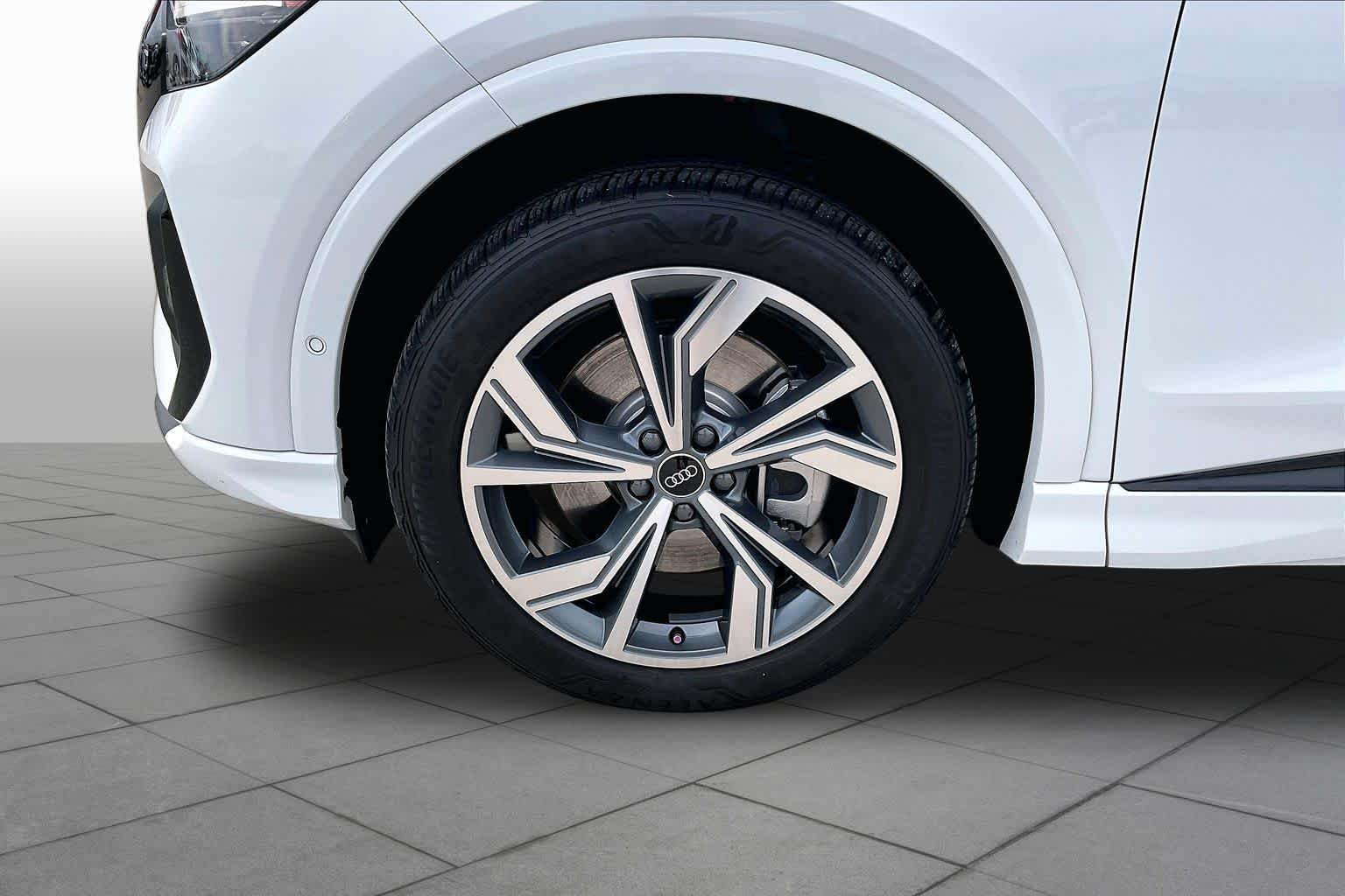 Used 2024 Glacier White Metallic Audi Premium Plus image 10