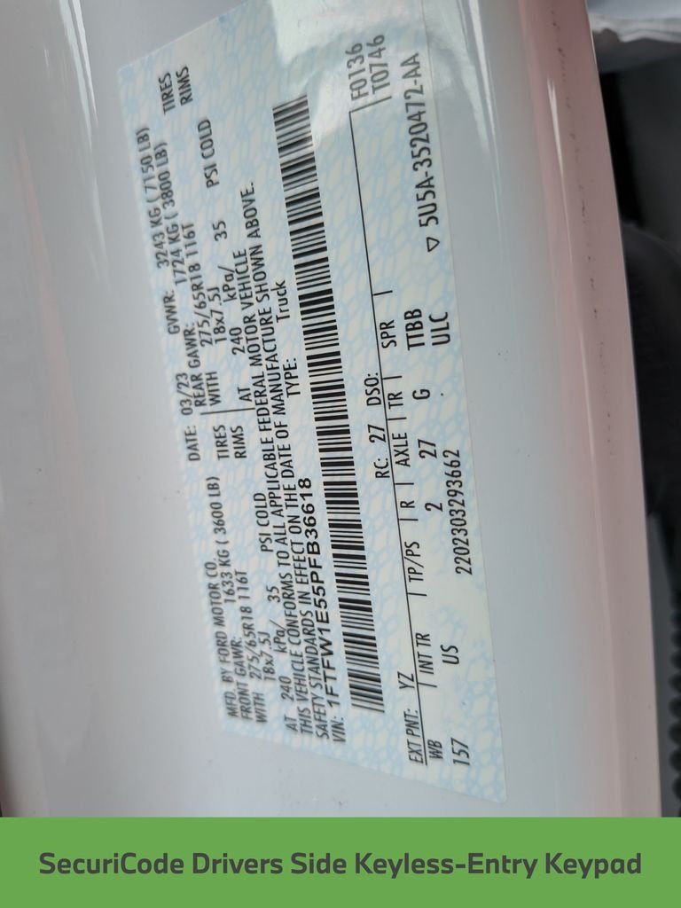 Used 2023 White Ford XLT image 31