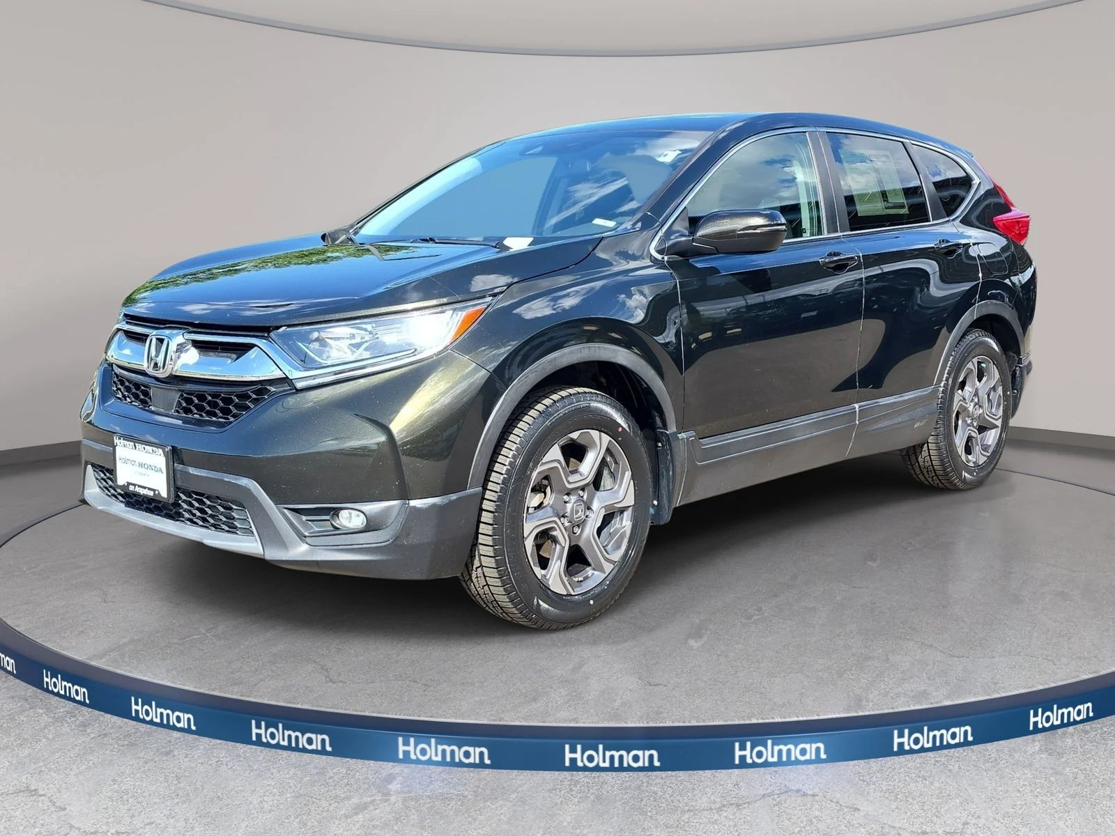 Used 2017 Crystal Black Pearl Honda EX image 1